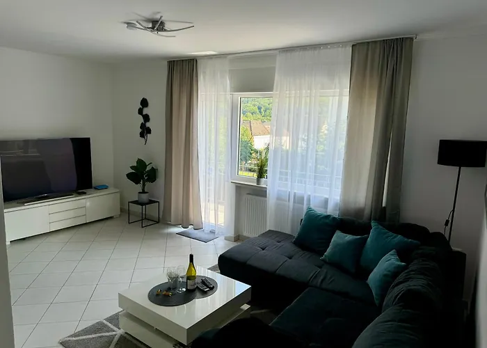 Traumhafte Kurstadt Apartment Moderne 2Zkb Balkon Pkw Stpl-Self-Check-In 24 H
