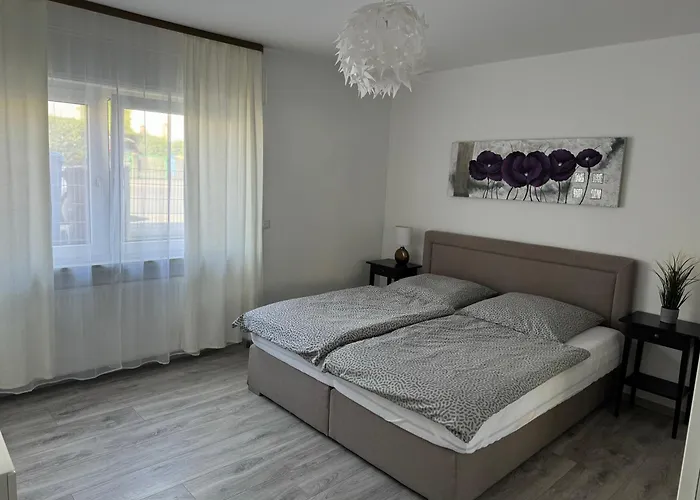 Traumhafte Kurstadt Apartment Moderne 2Zkb Balkon Pkw Stpl-Self-Check-In 24 H